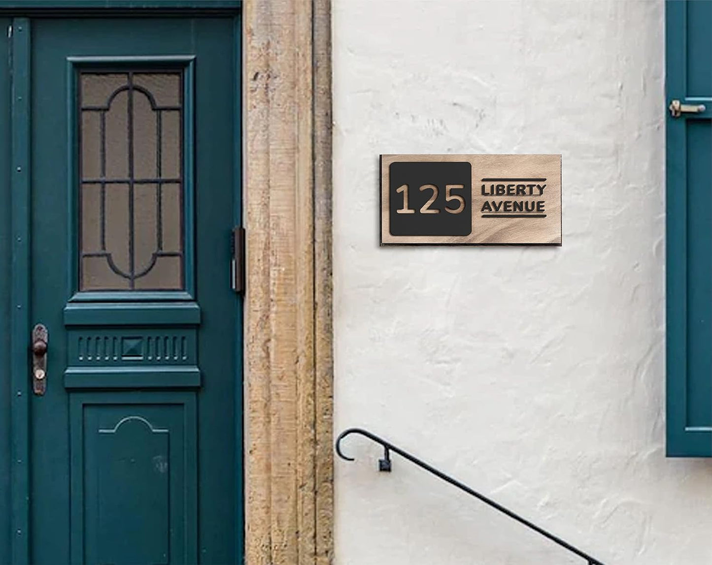 MustHome | Name Plate For Home, Office & Outdoor Entrance | 15X30 cm
