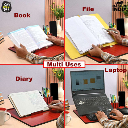 Lapdesks Premium All-in-one Table top for Laptop Stand with Cooling pad Keyboard and Mouse pad Mobile Stand Stationary Desk Organizers and Coaster Set (All in One)
