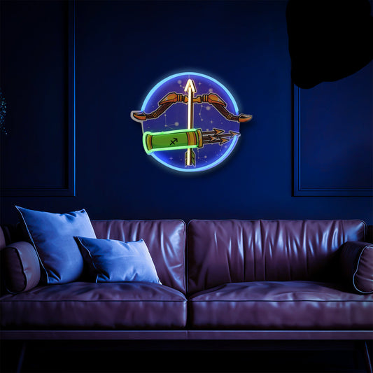 Sagittarius Neon Sign