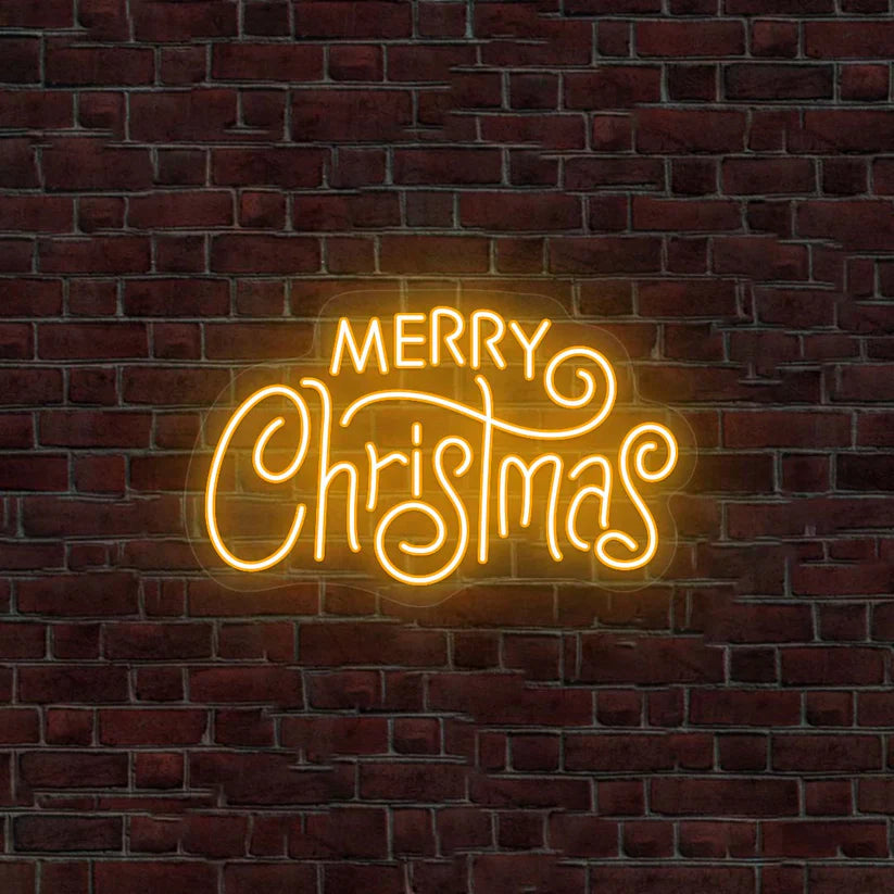 Merry Christmas Neon Sign