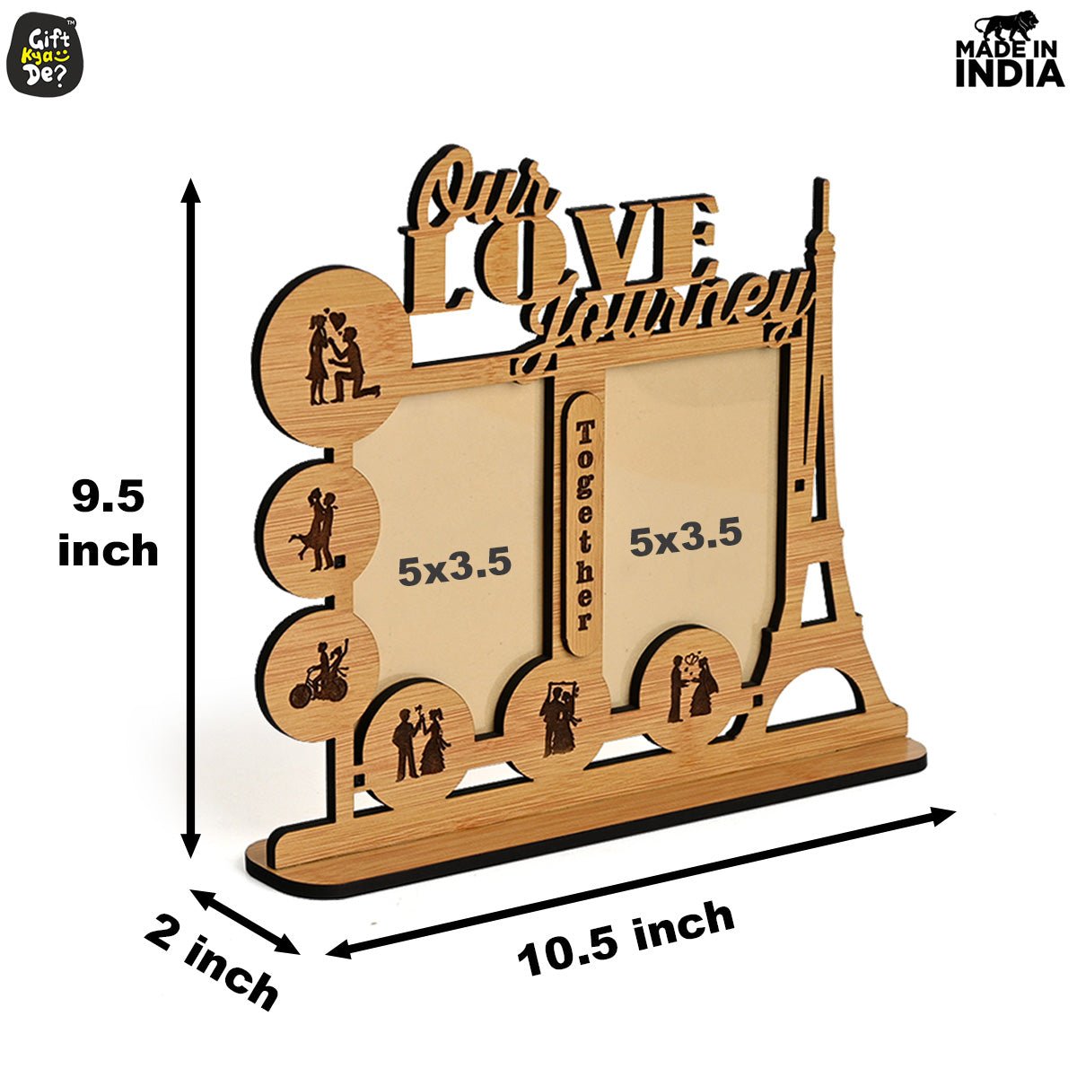 Love Journey Photo Frame | Couple Gifts | Valentine & Anniversary Gift