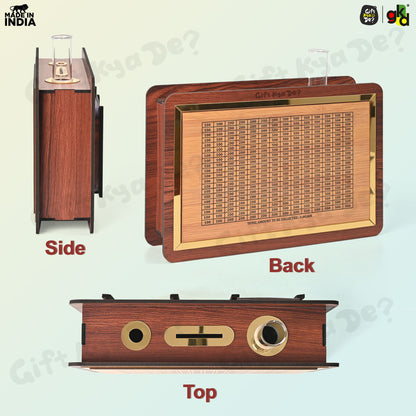 Wooden Piggy Bank | Smart Savings Tracker | Money Box for Kids & Adults (Multiple Variants Available)