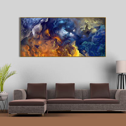 Blue Heaven Canvas Wall Painting