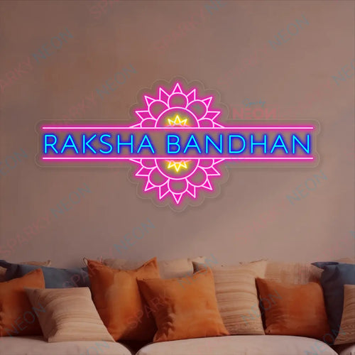 Raksha Bandhan Neon Light Sign