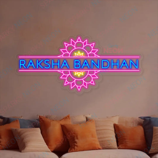 Raksha Bandhan Neon Light Sign