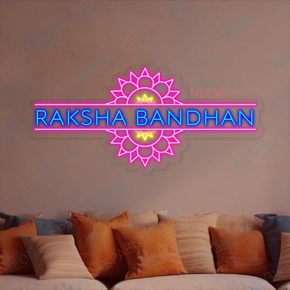 Raksha Bandhan Neon Light Sign