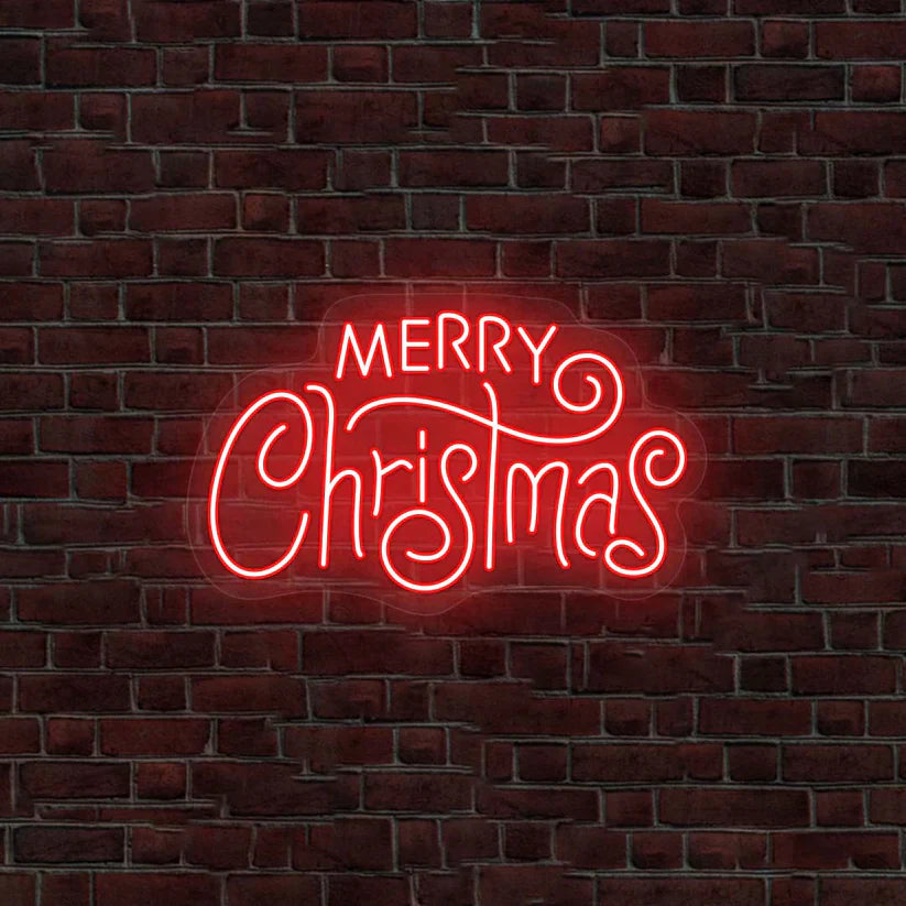Merry Christmas Neon Sign