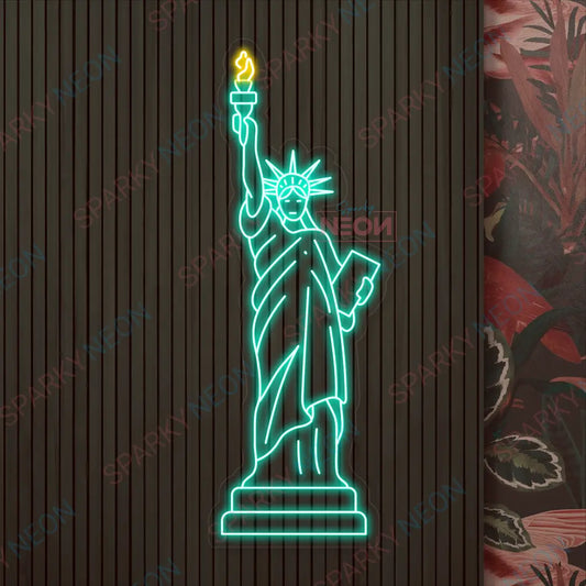 Statue of Liberty Neon Light LED Sign
