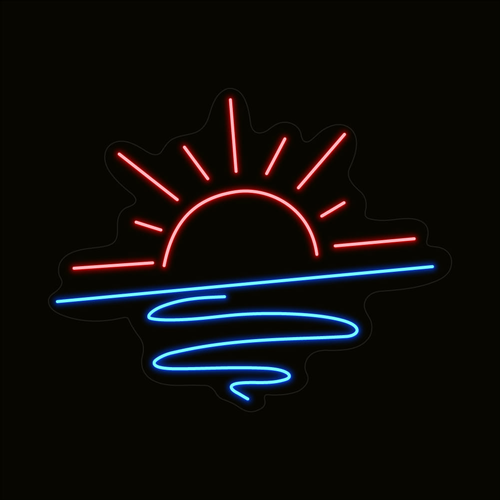 Beach Neon Sign Tropical Led Light