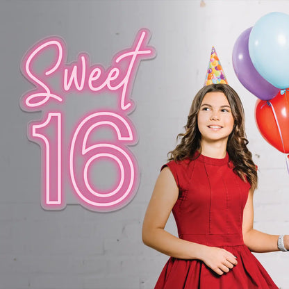 Sweet 16 Neon Sign