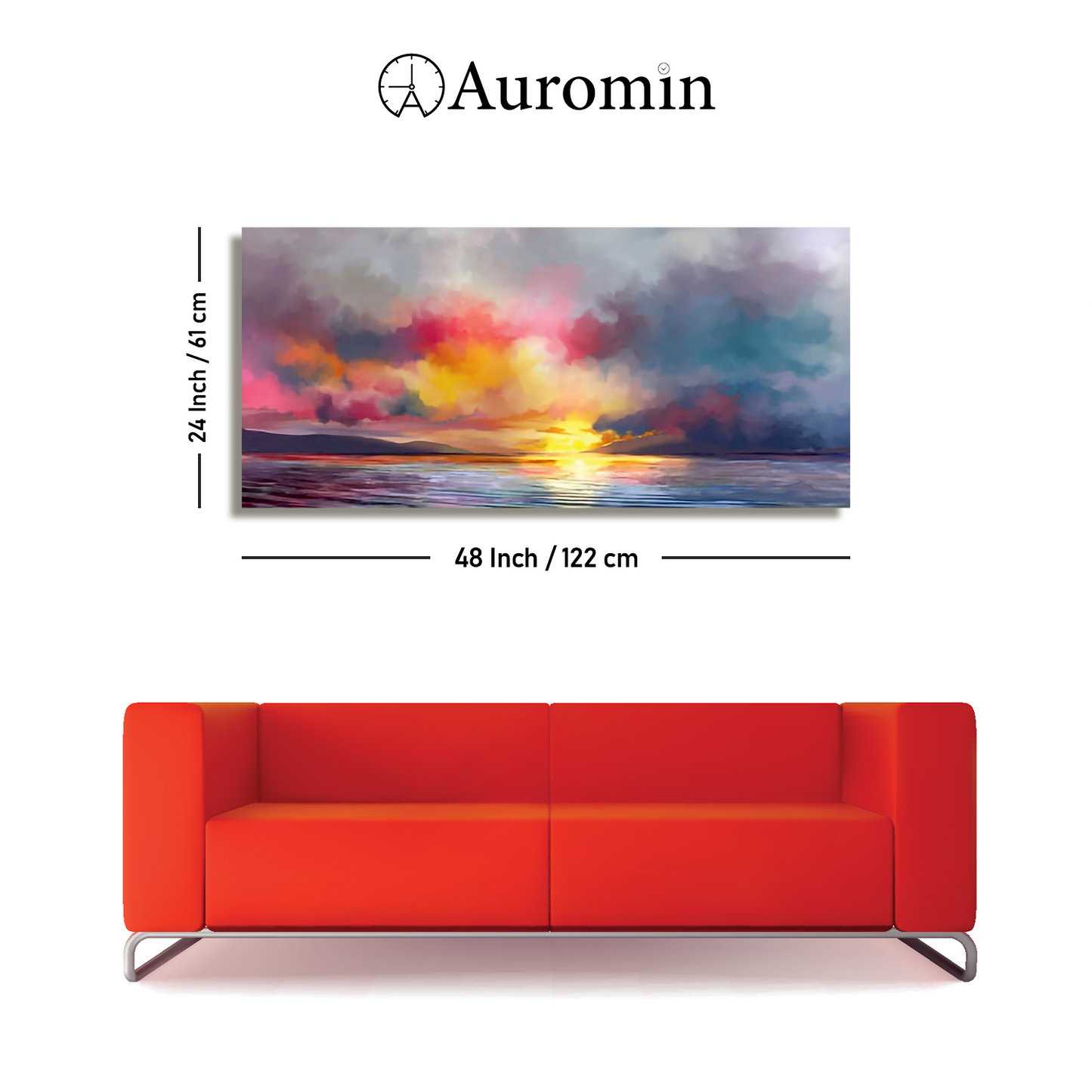 Euphoric Horizon Canvas Wall Painting