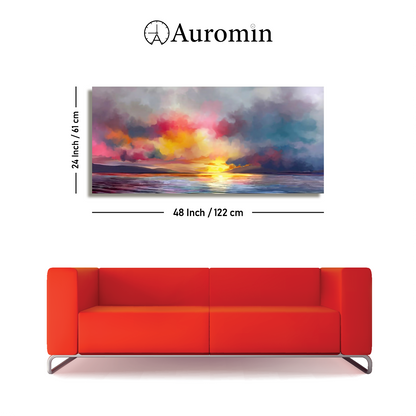 Euphoric Horizon Canvas Wall Painting