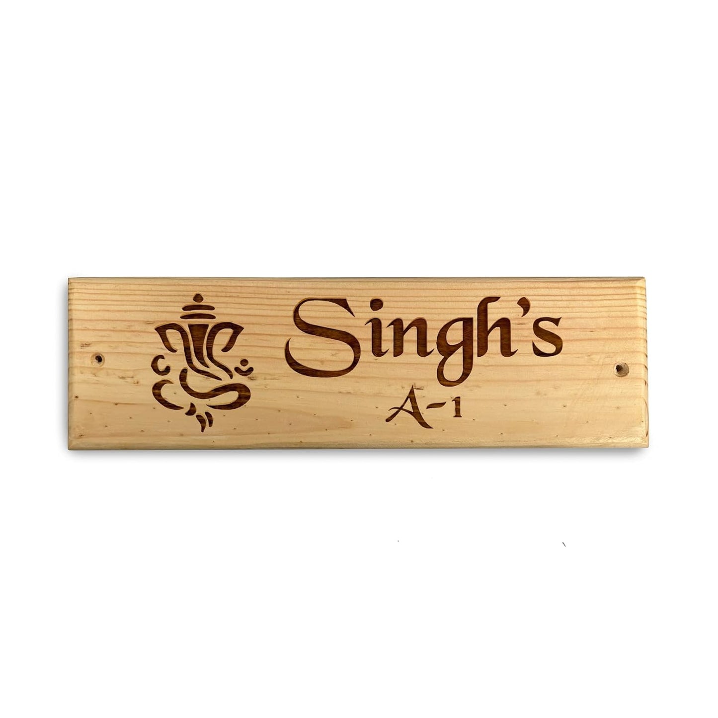 MustHome| Name Plate for Home Entrance  | 30x9cm |