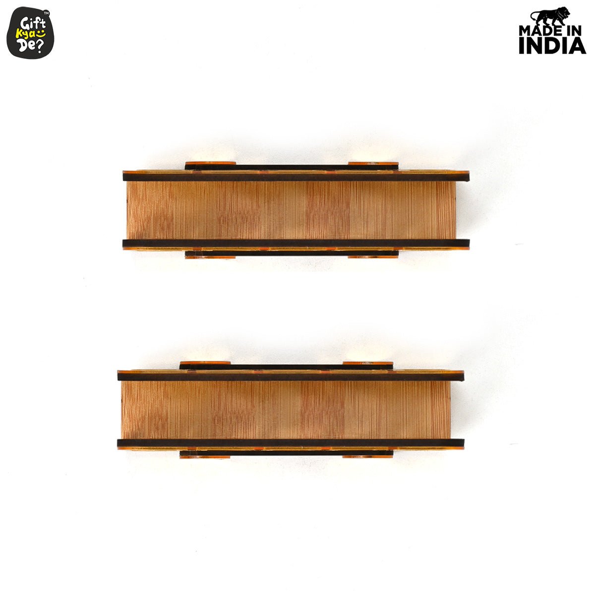 Wooden Tissue Paper Holder, Napkin Holder (Pack of 2)