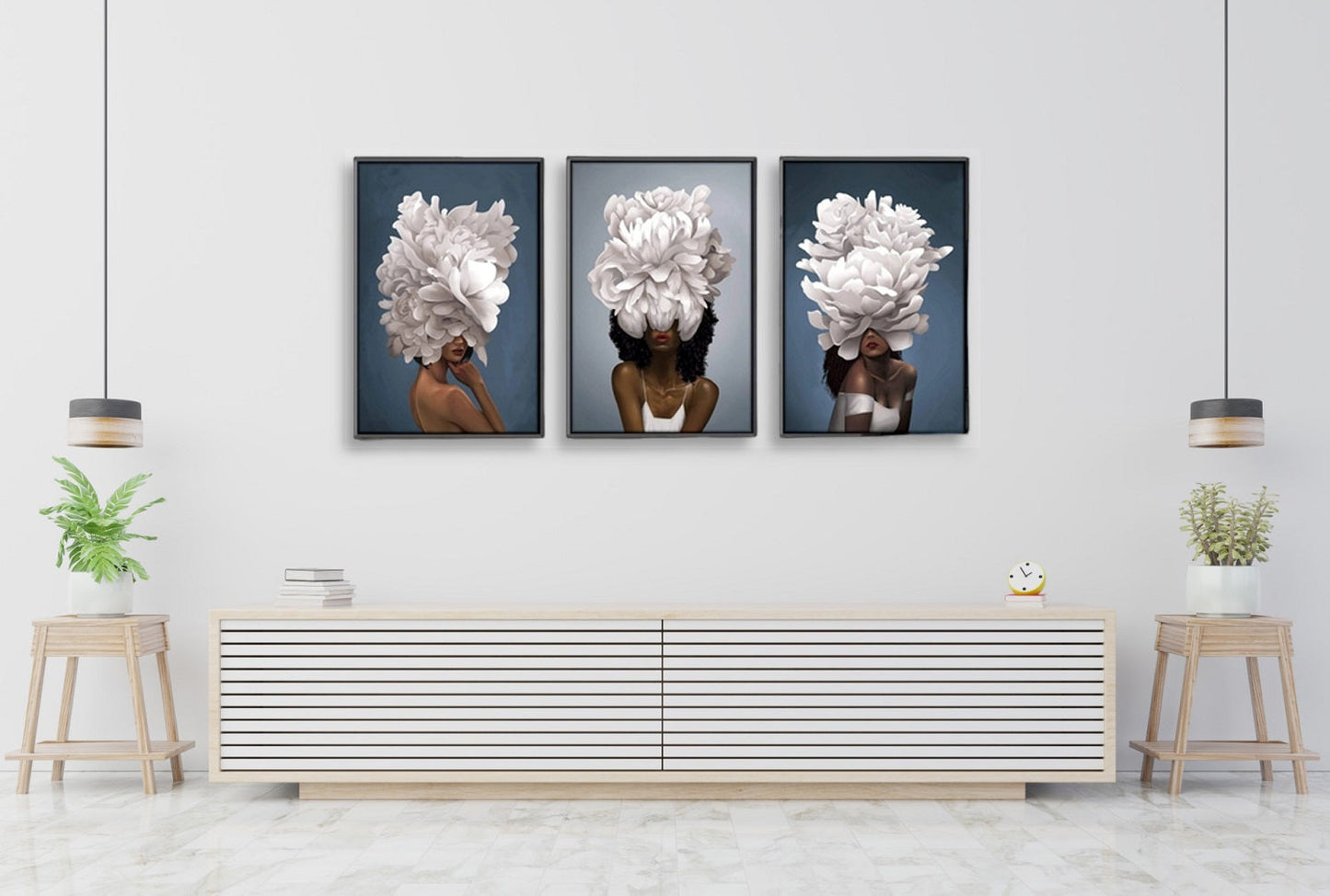 Elegant Woman Canvas  WALL PAINTING