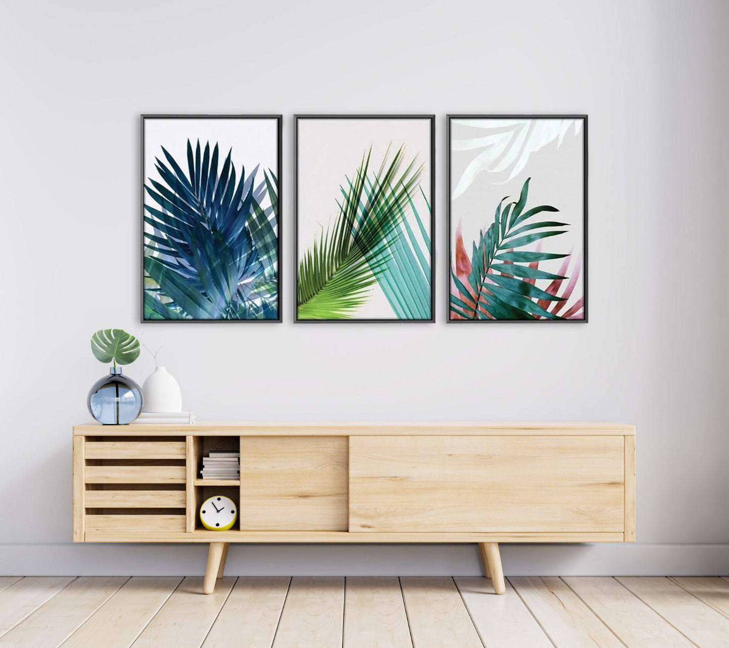 Exotic Leaves Canvas Wall Painting