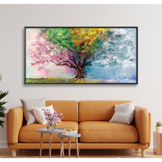 Four Seasons Canvas  Wall Painting