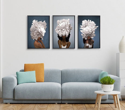 Elegant Woman Canvas  WALL PAINTING