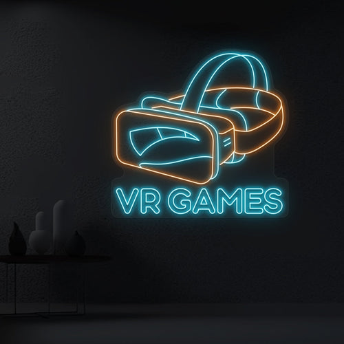 VR Games Neon Sign