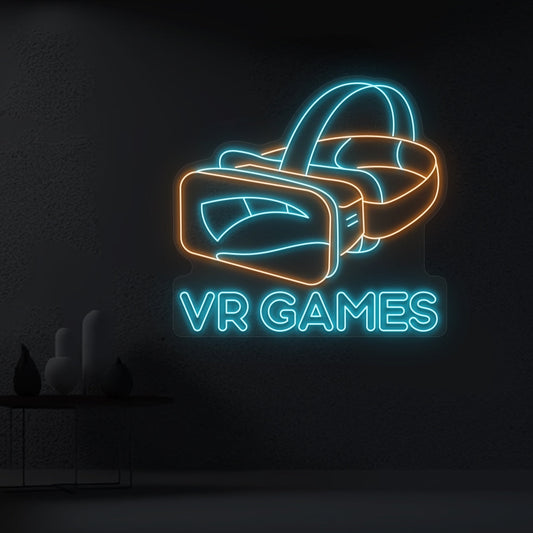 VR Games Neon Sign