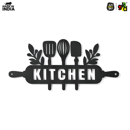 Welcome, Coffee & Kitchen Theme Wall Art | Wood Wall Hanging for Home Décor, Cafe Decor