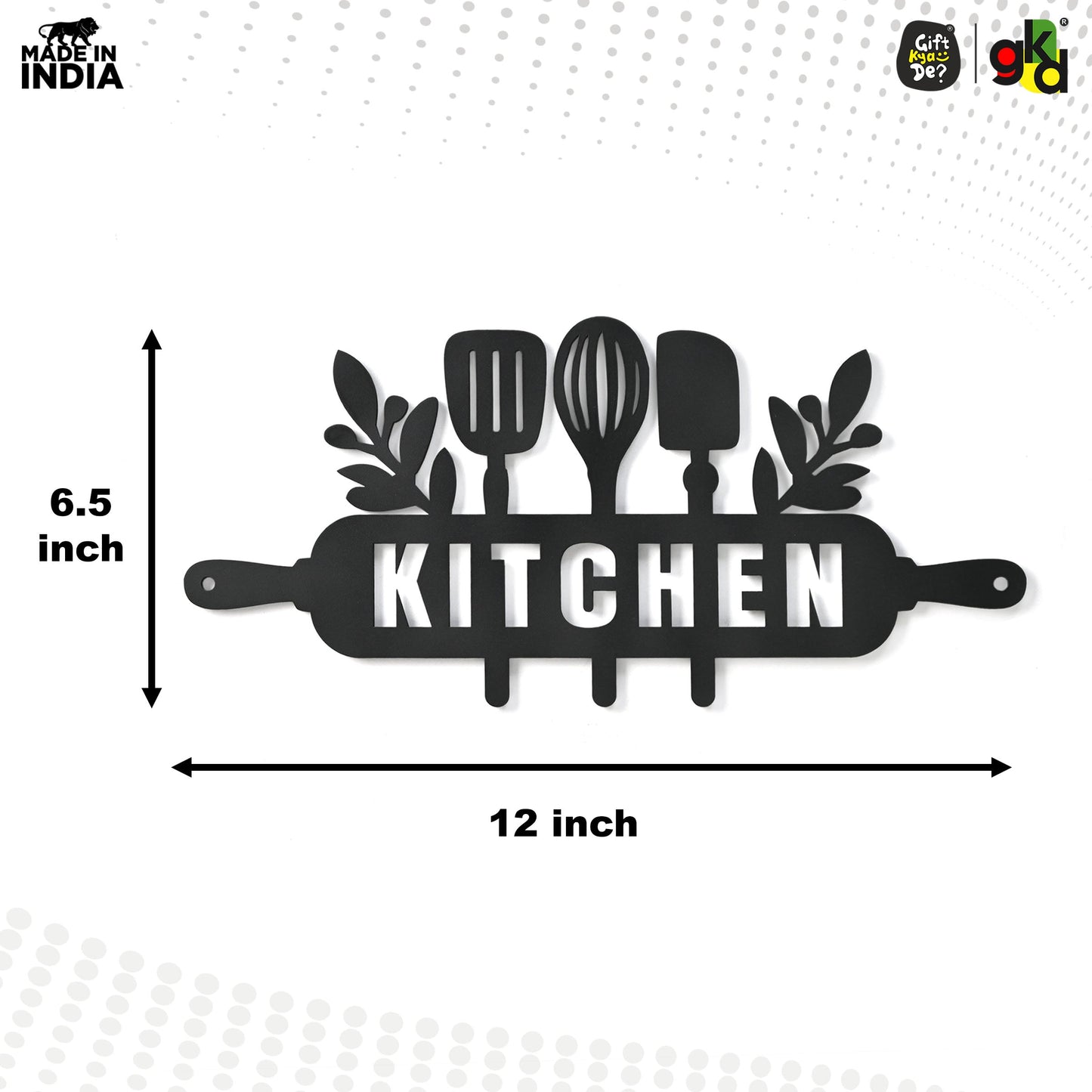 Welcome, Coffee & Kitchen Theme Wall Art | Wood Wall Hanging for Home Décor, Cafe Decor