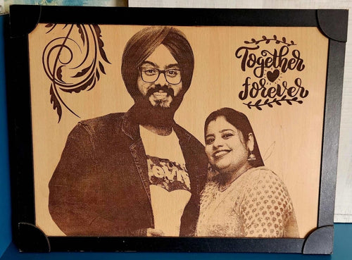 Customized Photo Frame Sketch Art | Eco-friendly Product | Gift For Personal & Corporate