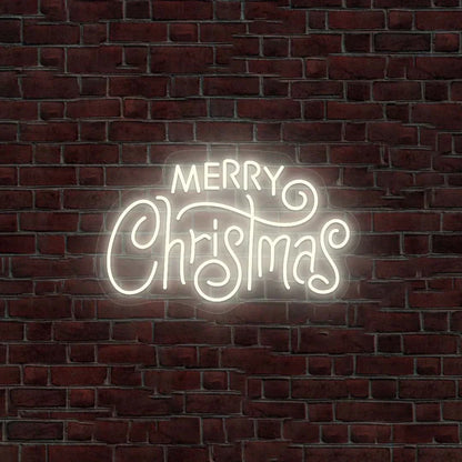 Merry Christmas Neon Sign