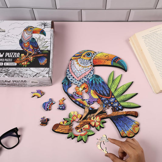 MustHome Puzzle Game for Kids 7 to 10 Years |150+ Pieces|42 x 29cm