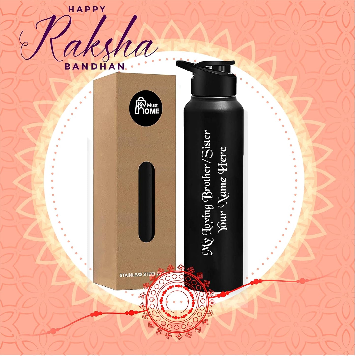 MustHome | Customized Water Bottle | Personalized Water Bottle