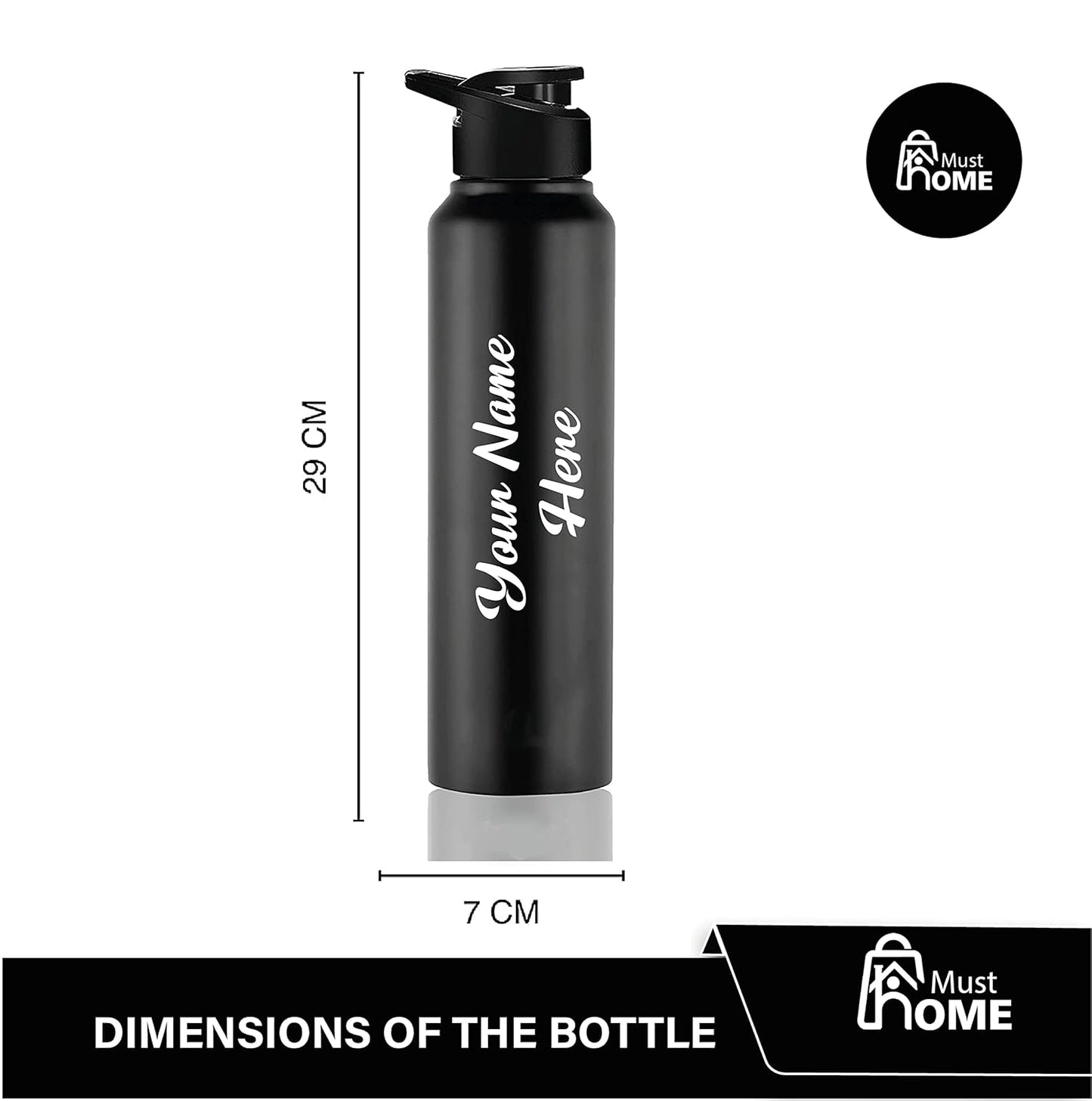 MustHome | Customized Water Bottle | Personalized Water Bottle