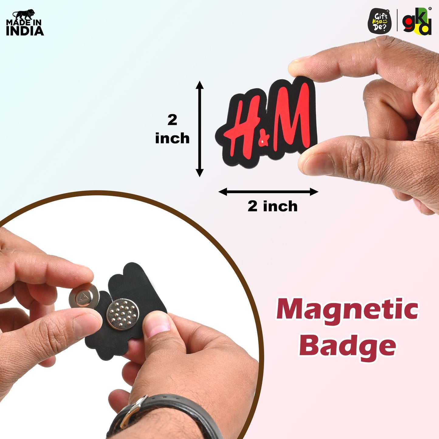 Custom Magnetic Badge – Put Your Brand in the Spotlight