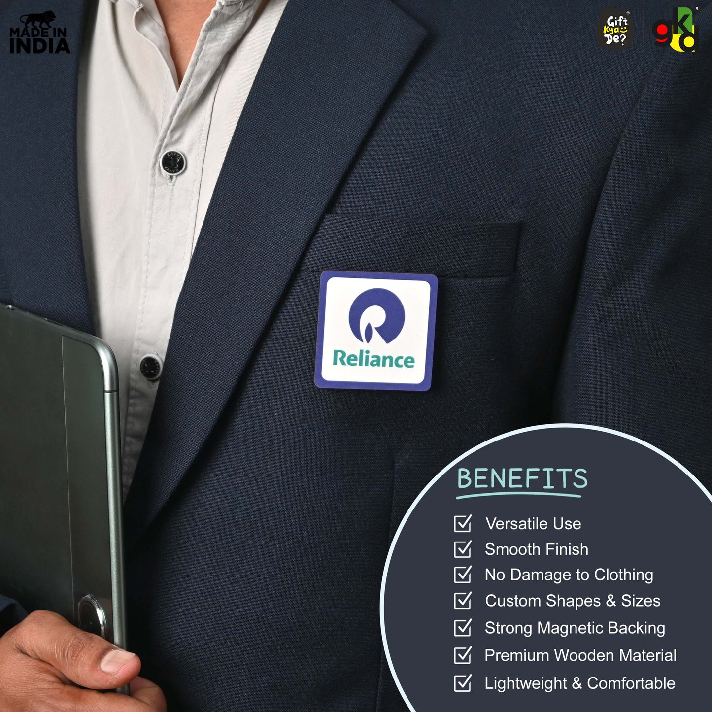 Custom Magnetic Badge – Put Your Brand in the Spotlight