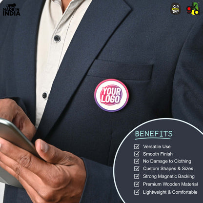 Custom Magnetic Badge – Put Your Brand in the Spotlight