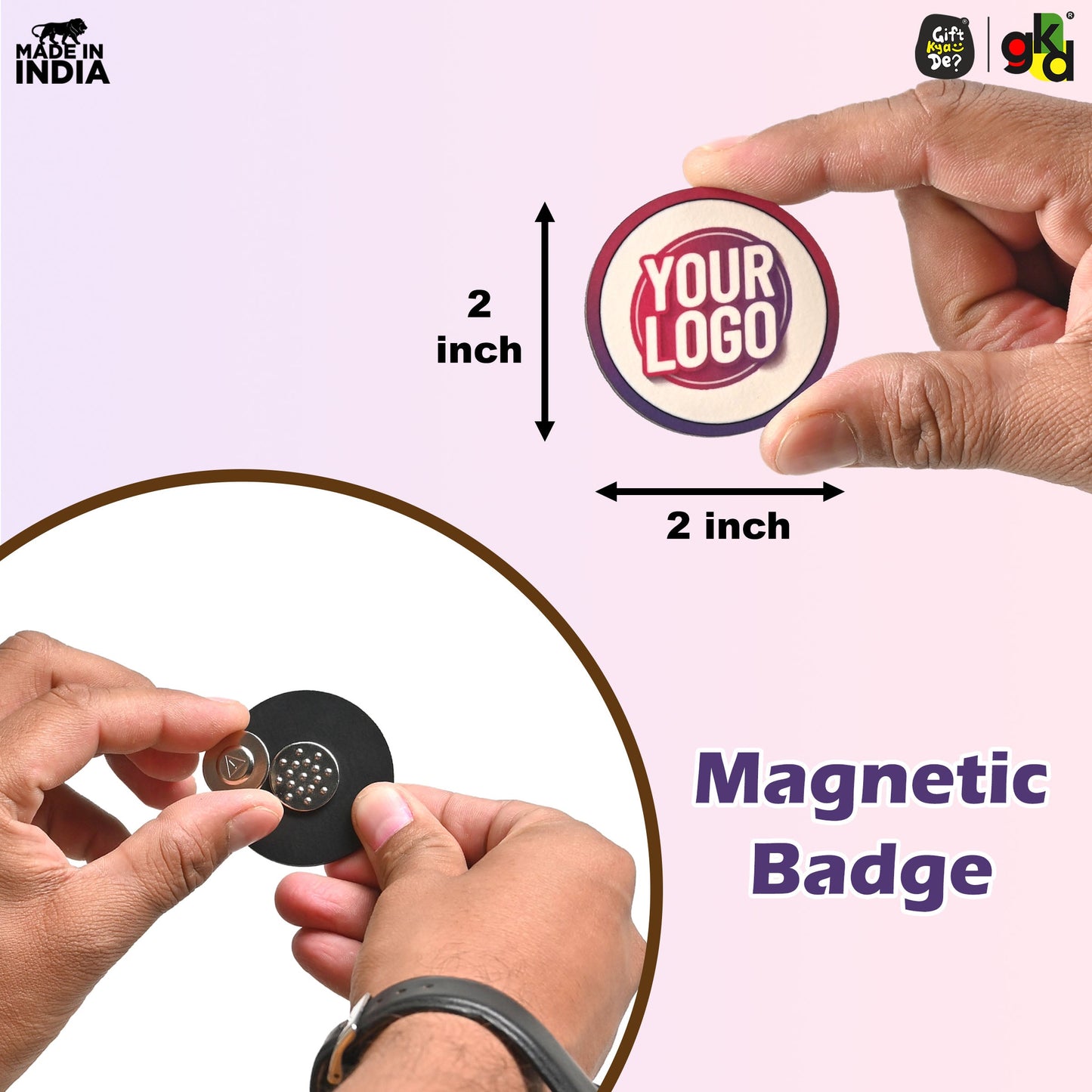 Custom Magnetic Badge – Put Your Brand in the Spotlight