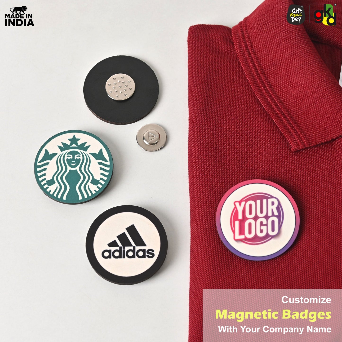 Custom Magnetic Badge – Put Your Brand in the Spotlight