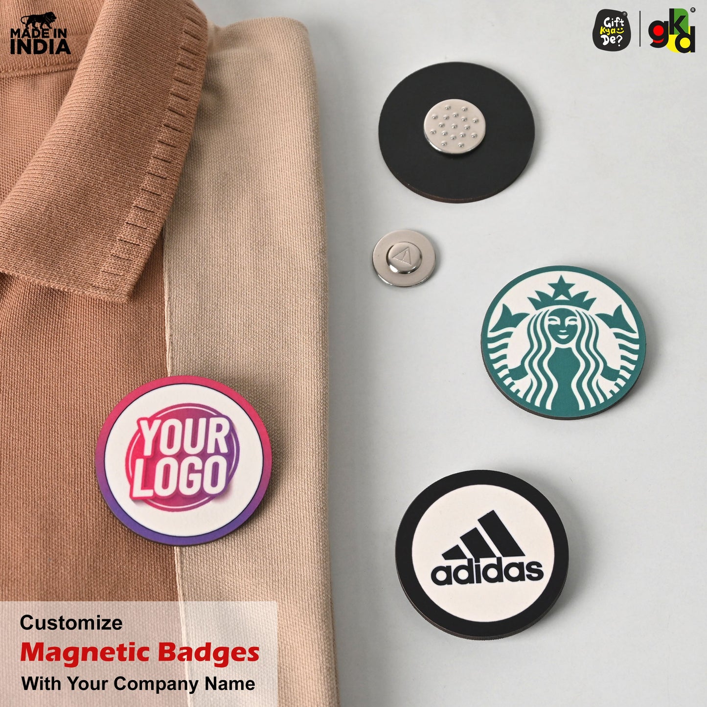 Custom Magnetic Badge – Put Your Brand in the Spotlight