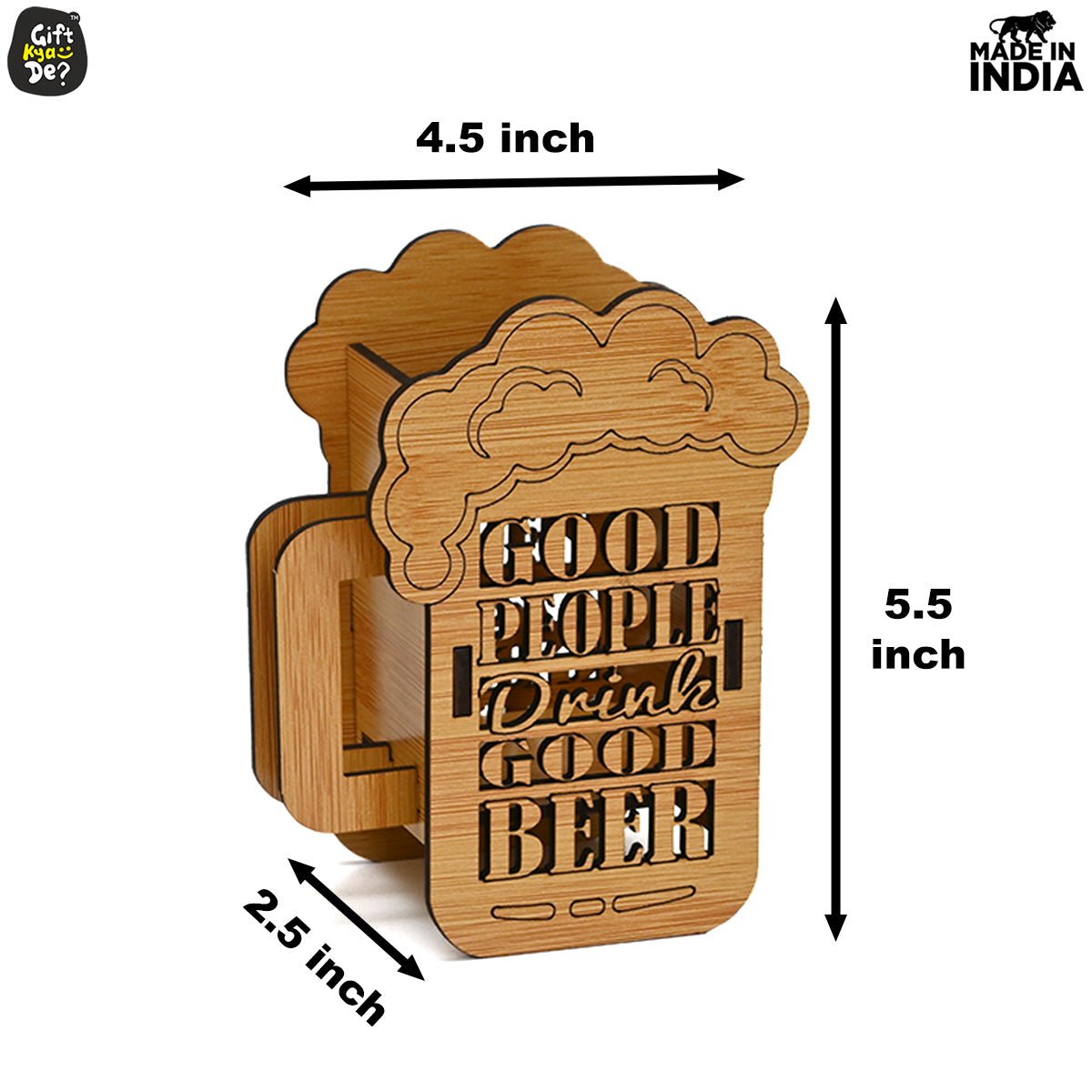 Mobile Stand & Beer Mug Style Pen Holder Combo | Gift For Beer Lover | Desk Accessories