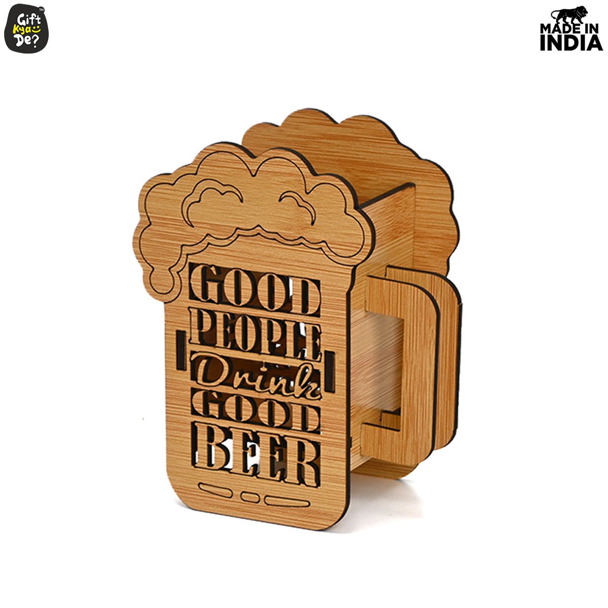 Mobile Stand & Beer Mug Style Pen Holder Combo | Gift For Beer Lover | Desk Accessories