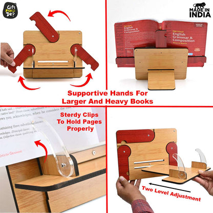Book Reading Stand | Book Accessories | Book Stand For All Book Size