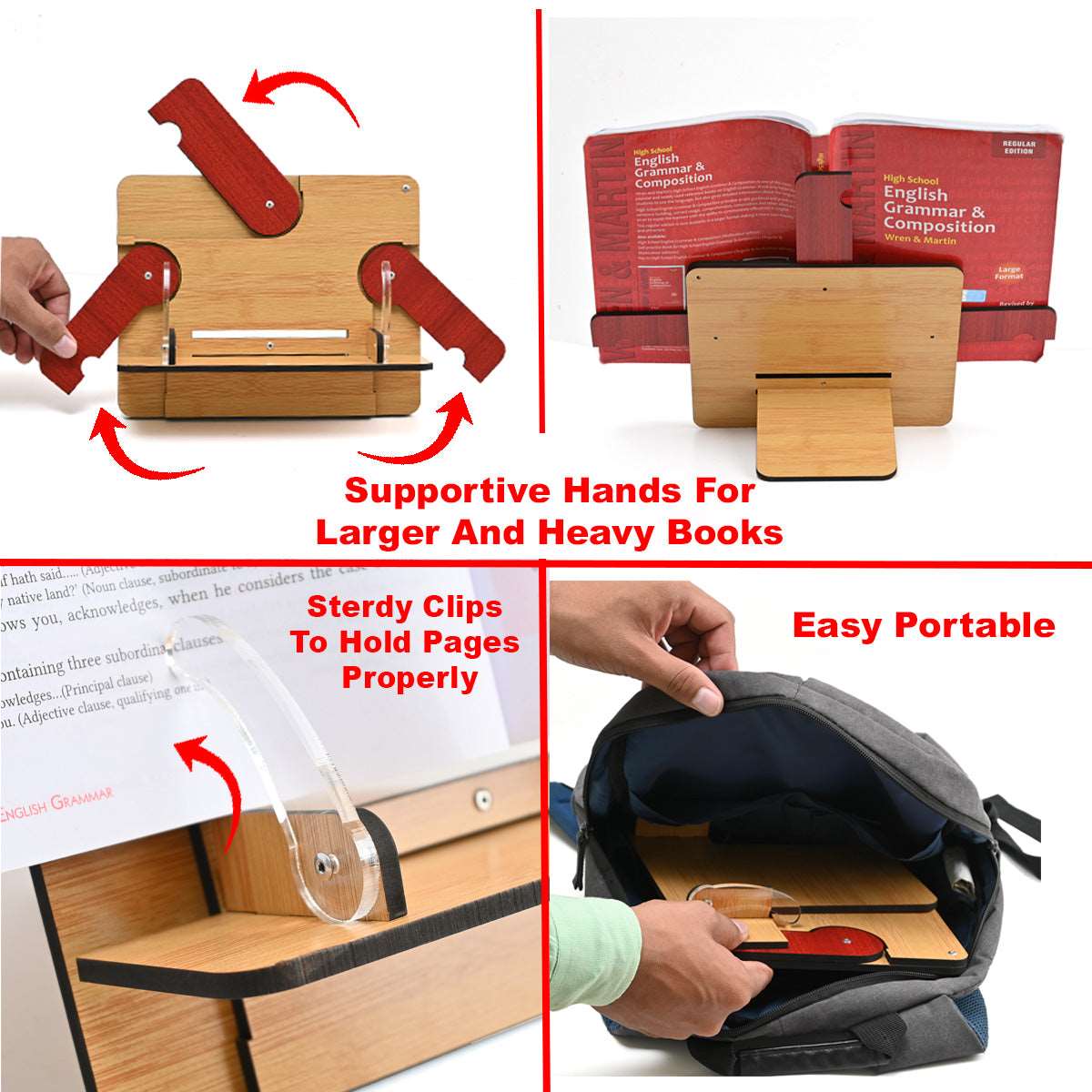 Book Reading Stand | Book Accessories | Book Stand For All Book Size