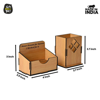 3 in 1 Mobile Stand, Pen Stand and Card Holder | Desk Accessories | Corporate Gifts