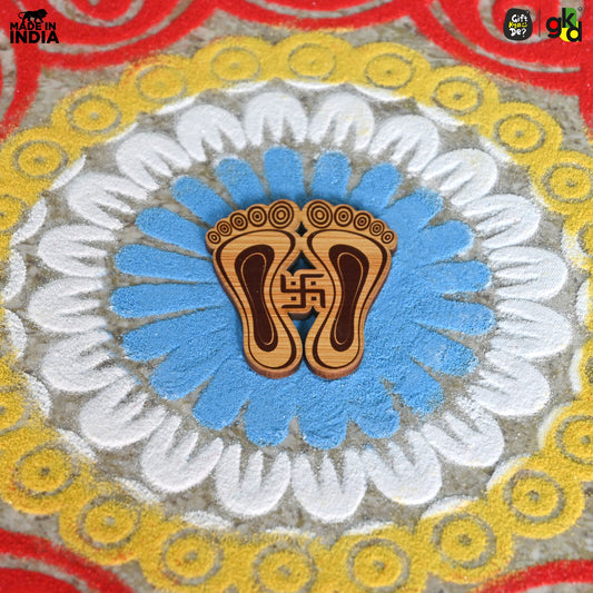 Devi Charan Paduka (Pack of 9) | Diwali Gifts