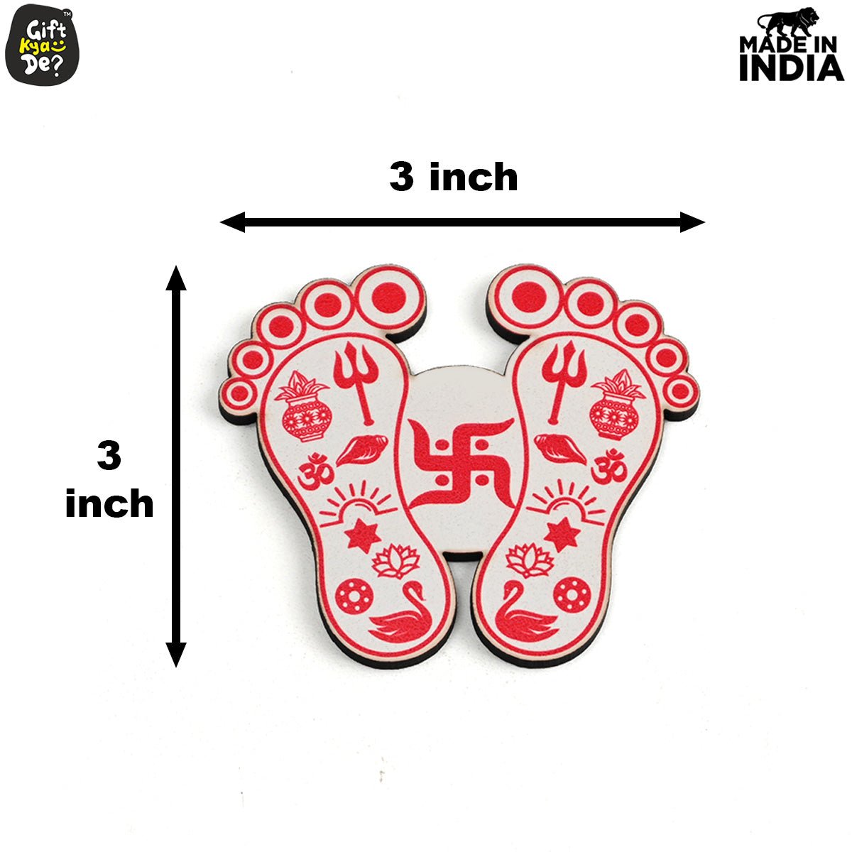 Devi Charan Paduka (Pack of 9) | Diwali Gifts