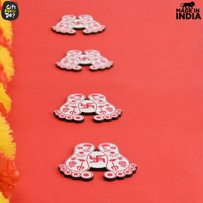 Devi Charan Paduka (Pack of 9) | Diwali Gifts