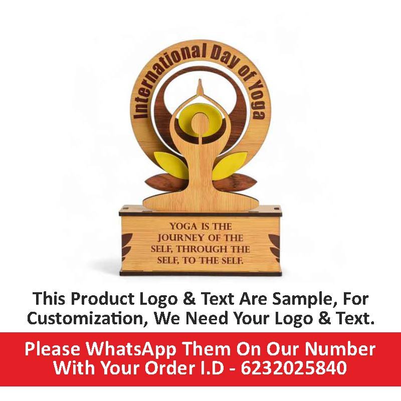 Customize Yoga Themed Awards | Memento for Yogis and Yoginis | Mindful Recognition