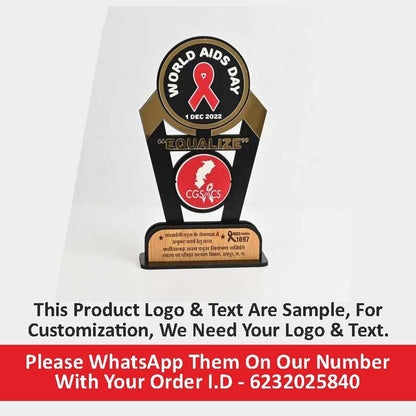 Customize Wooden Memento Award And Trophy for School, Office Or Events | Corporate Gifts | Eco-Friendly