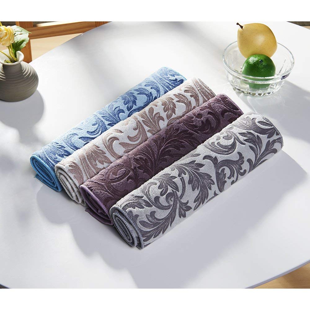 MustHome Super Absorbent Dish Drying MatMicrofiber|38x50 cm