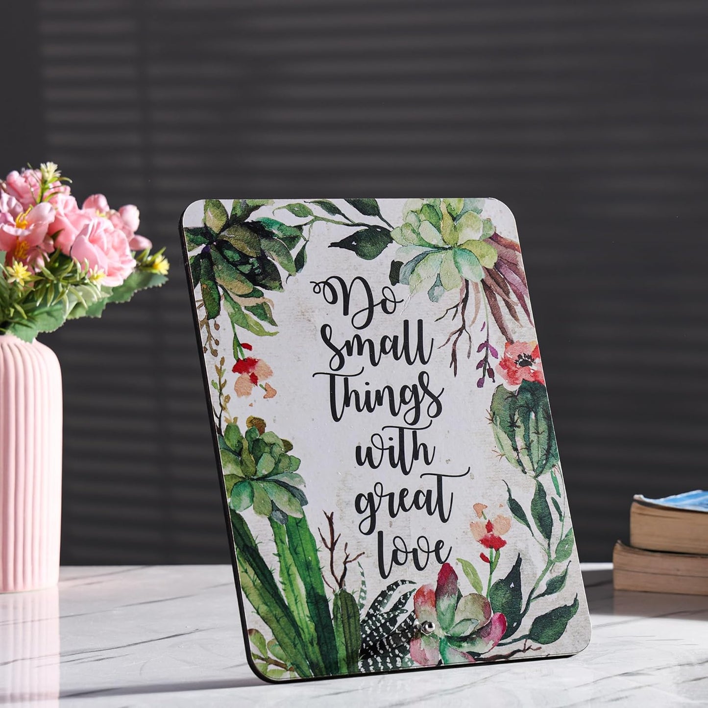 MustHome Inspirational Quote Wall Art|Office Decor|