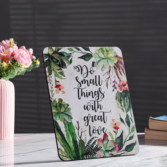 MustHome Inspirational Quote Wall Art|Office Decor|